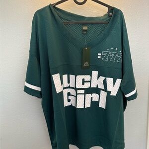 Wild Fable Teal Mesh Jersey